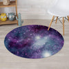 Cosmic Galaxy Space Round Rug-grizzshop