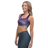 Cosmic Galaxy Space Sports Bra-grizzshop