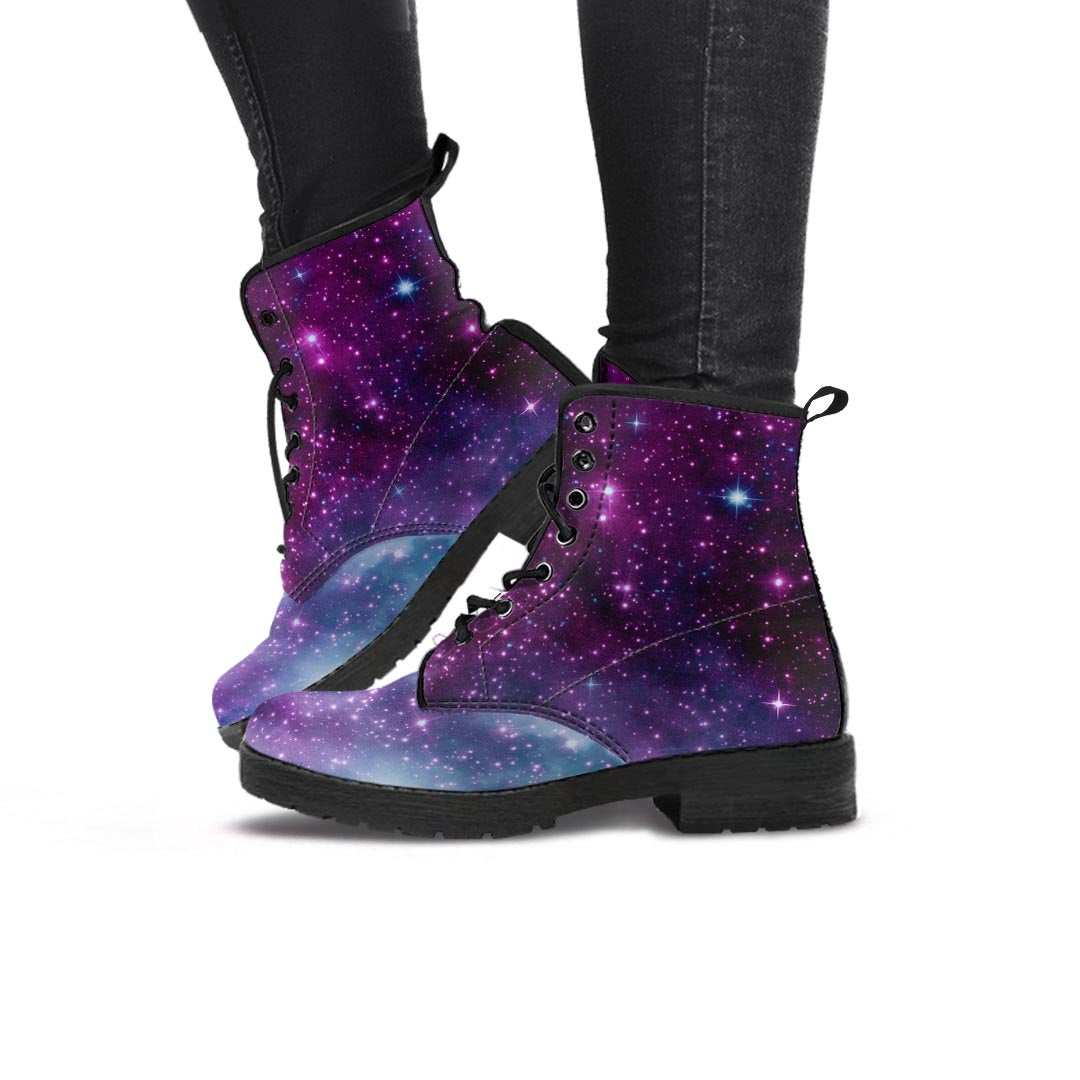 Cosmic Galaxy Space Women's Boots-grizzshop