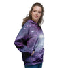 Cosmic Galaxy Space Women's Hoodie-grizzshop