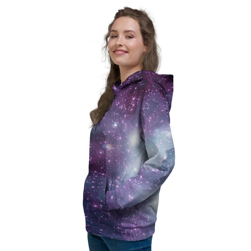 Cosmic Galaxy Space Women's Hoodie-grizzshop