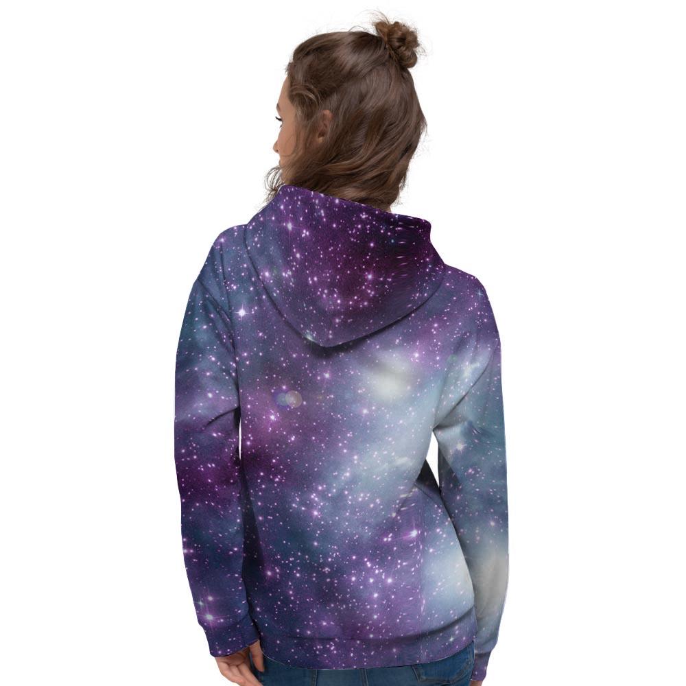 Cosmic Galaxy Space Women's Hoodie-grizzshop