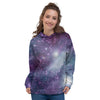 Cosmic Galaxy Space Women's Hoodie-grizzshop