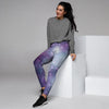 Cosmic Galaxy Space Women's Joggers-grizzshop