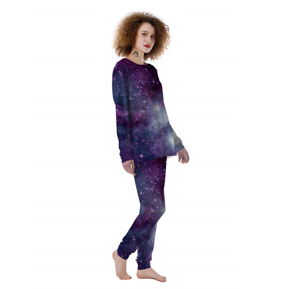 Cosmic Galaxy Space Women's Pajamas-grizzshop