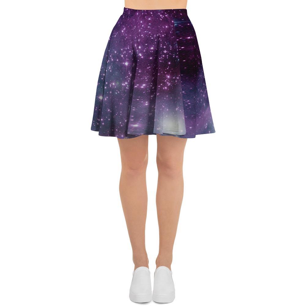Cosmic Galaxy Space Women's Skirt-grizzshop
