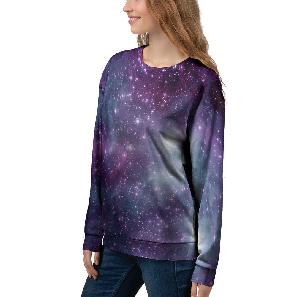 Cosmic Galaxy Space Women's Sweatshirt-grizzshop