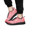 Cotton Candy Pink Print Black Sneaker-grizzshop