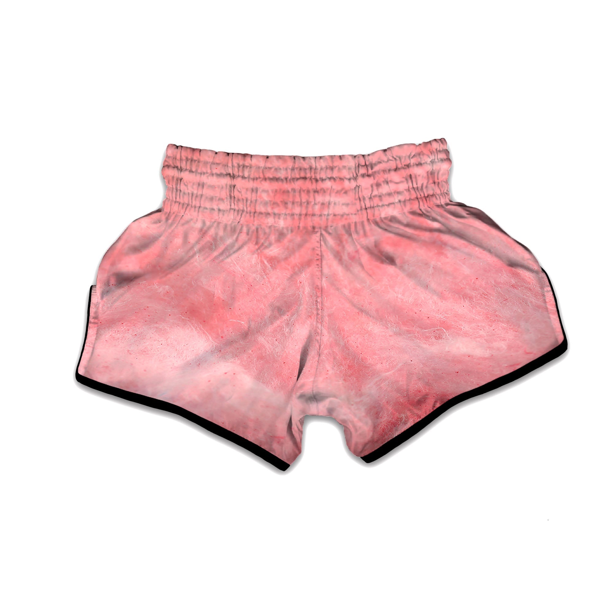 Cotton Candy Pink Print Muay Thai Boxing Shorts-grizzshop