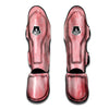 Cotton Candy Pink Print Muay Thai Shin Guards-grizzshop