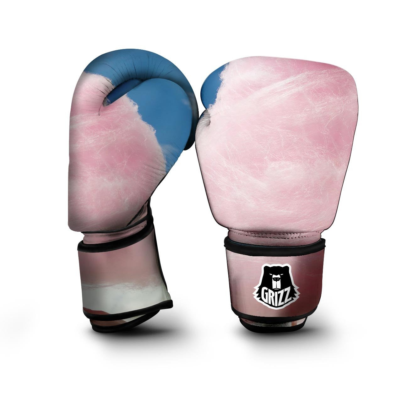 Cotton Candy Sweet Print Boxing Gloves-grizzshop