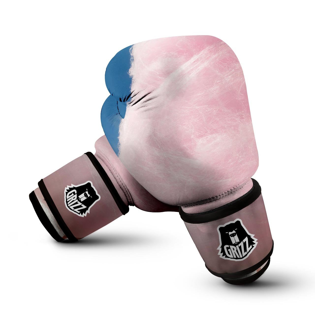 Cotton Candy Sweet Print Boxing Gloves-grizzshop