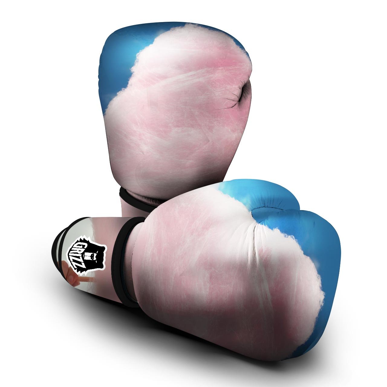 Cotton Candy Sweet Print Boxing Gloves-grizzshop