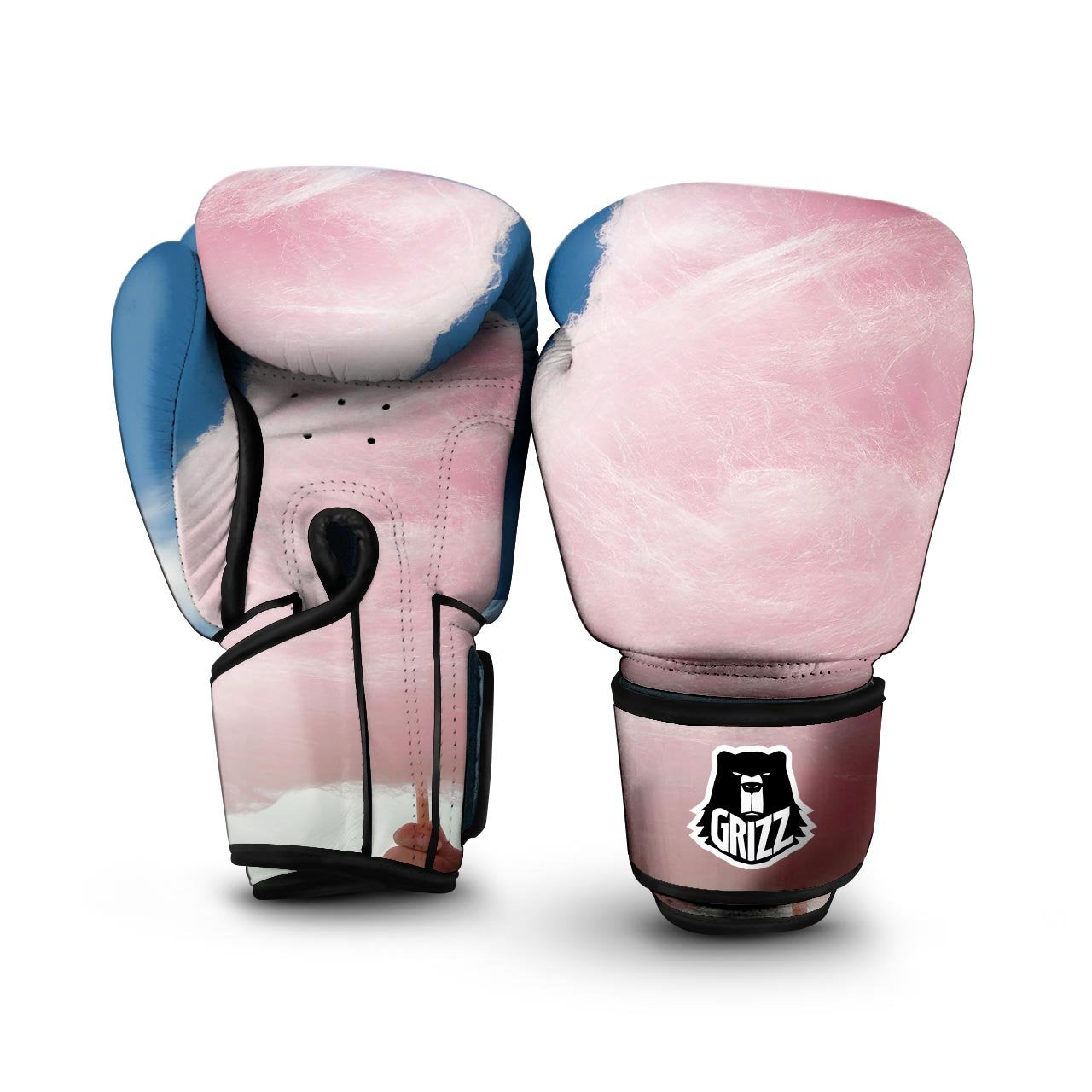 Cotton Candy Sweet Print Boxing Gloves-grizzshop