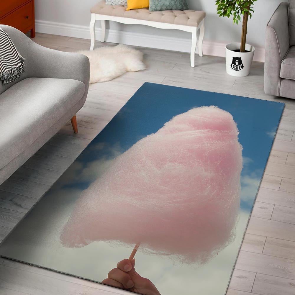Cotton Candy Sweet Print Floor Mat-grizzshop