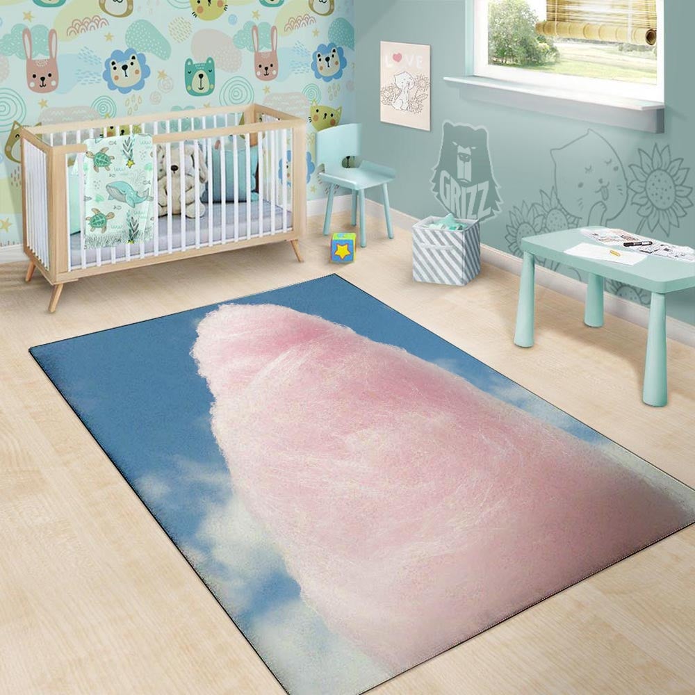 Cotton Candy Sweet Print Floor Mat-grizzshop