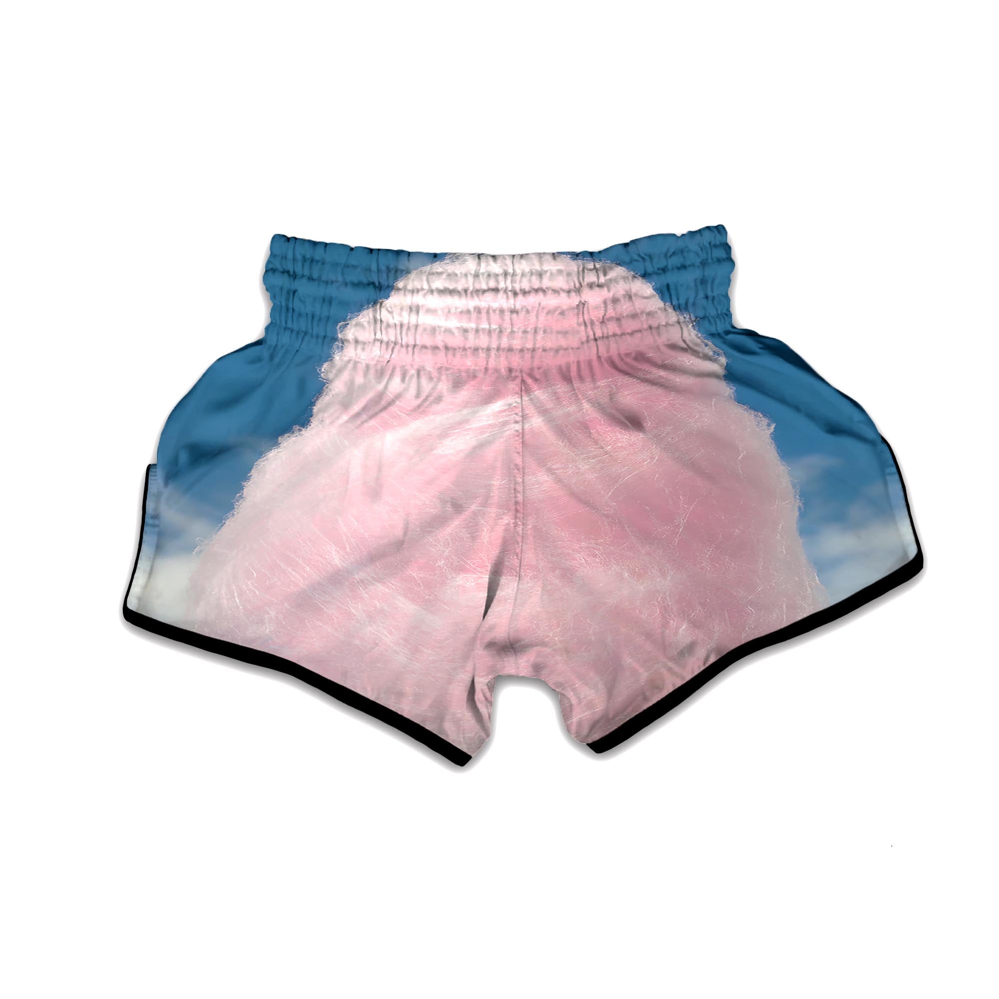 Cotton Candy Sweet Print Muay Thai Boxing Shorts-grizzshop