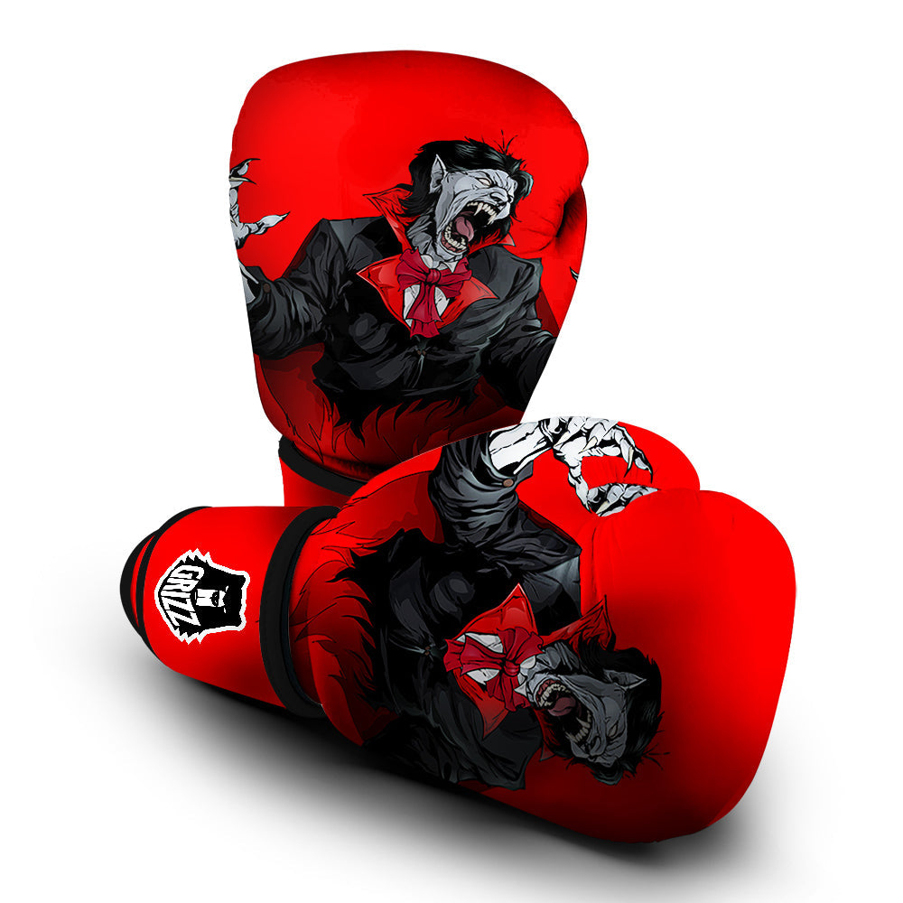 Count Dracula Print Boxing Gloves-grizzshop