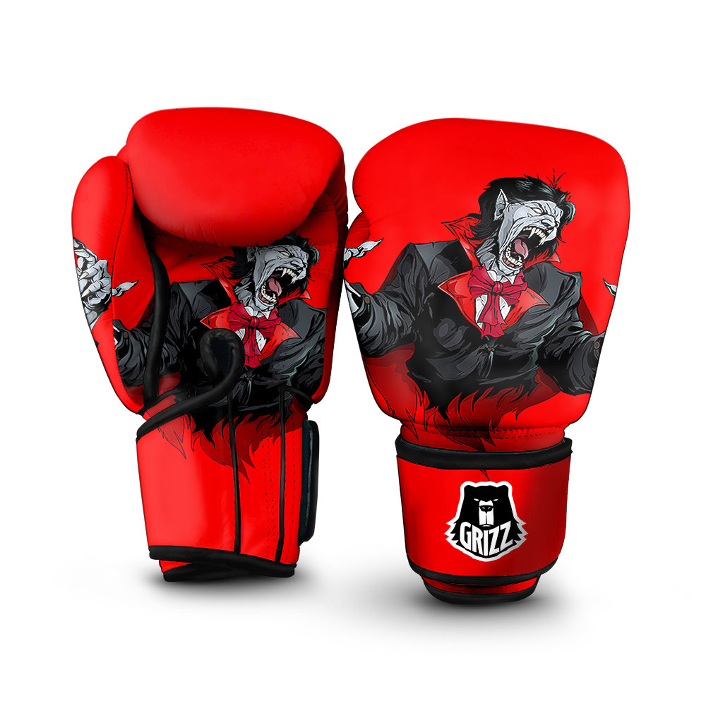 Count Dracula Print Boxing Gloves-grizzshop