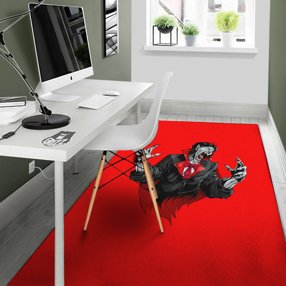 Count Dracula Print Floor Mat-grizzshop