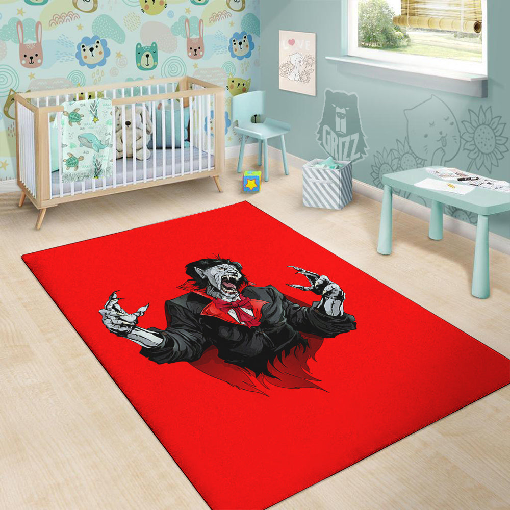Count Dracula Print Floor Mat-grizzshop