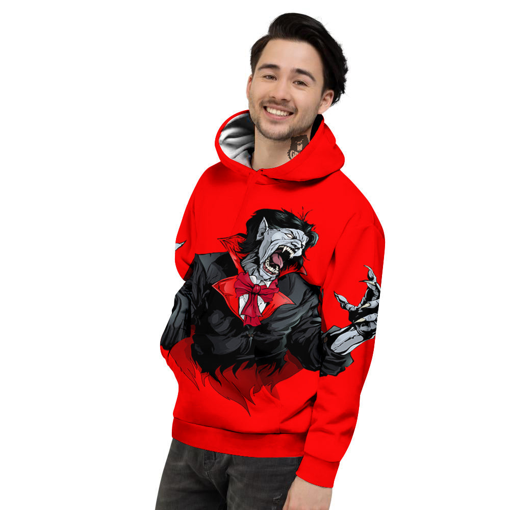 Count Dracula Print Men's Hoodie-grizzshop