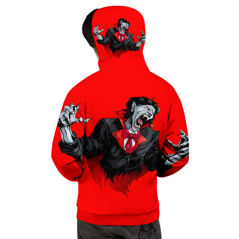 Count Dracula Print Men's Hoodie-grizzshop