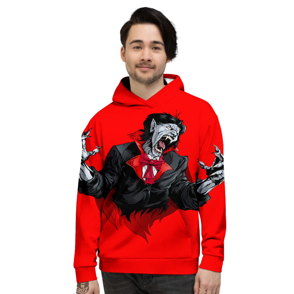 Count Dracula Print Men's Hoodie-grizzshop