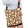 Cow Brown Pattern Print Crossbody Bags-grizzshop