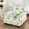 Cow Cute Print Armchair Cover-grizzshop