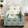 Cow Cute Print Armchair Cover-grizzshop