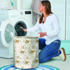 Cow Cute Print Laundry Basket-grizzshop