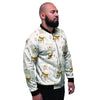 Cow Cute Print Men's Bomber Jacket-grizzshop