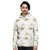 Cow Cute Print Men's Hoodie-grizzshop