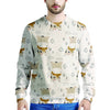 Cow Cute Print Men's Sweatshirt-grizzshop