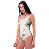 Cow Cute Print One Piece Swimsuite-grizzshop