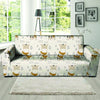 Cow Cute Print Sofa Cover-grizzshop