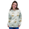 Cow Cute Print Women's Hoodie-grizzshop