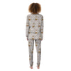 Cow Cute Print Women's Pajamas-grizzshop