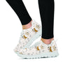 Cow Cute Print Women's Sneakers-grizzshop