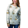 Cow Cute Print Women's Sweatshirt-grizzshop