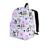 Cow Doodle Print Backpack-grizzshop