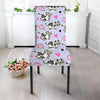 Cow Doodle Print Chair Cover-grizzshop