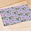 Cow Doodle Print Door Mat-grizzshop