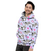 Cow Doodle Print Men's Hoodie-grizzshop