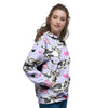 Cow Doodle Print Women's Hoodie-grizzshop