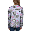 Cow Doodle Print Women's Sweatshirt-grizzshop