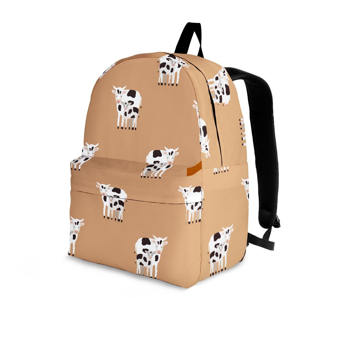 Cow Family Print Backpack-grizzshop