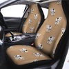 Cow Family Print Car Seat Covers-grizzshop