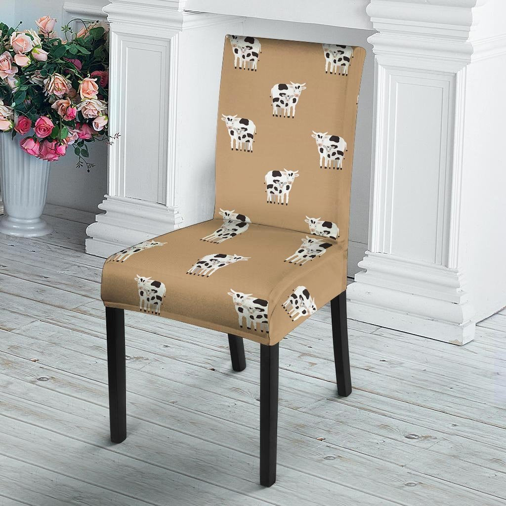 Cow Family Print Chair Cover-grizzshop